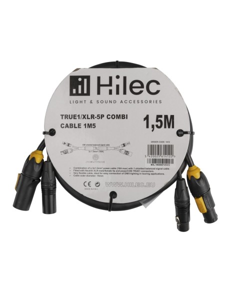 TRUE1/XLR-5P COMBI CABLE 1,5M
